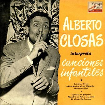 Alberto Closas interpreta canciones infantiles