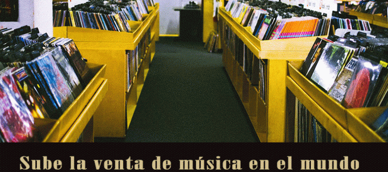 Sube la venta de música en el mundo