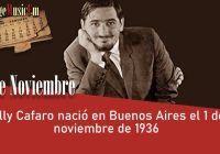 Billy Cafaro nació en Buenos Aires el 1 de noviembre de 1936