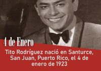 Tito Rodríguez nació en Santurce, San Juan, Puerto Rico, el 4 de enero de 1923