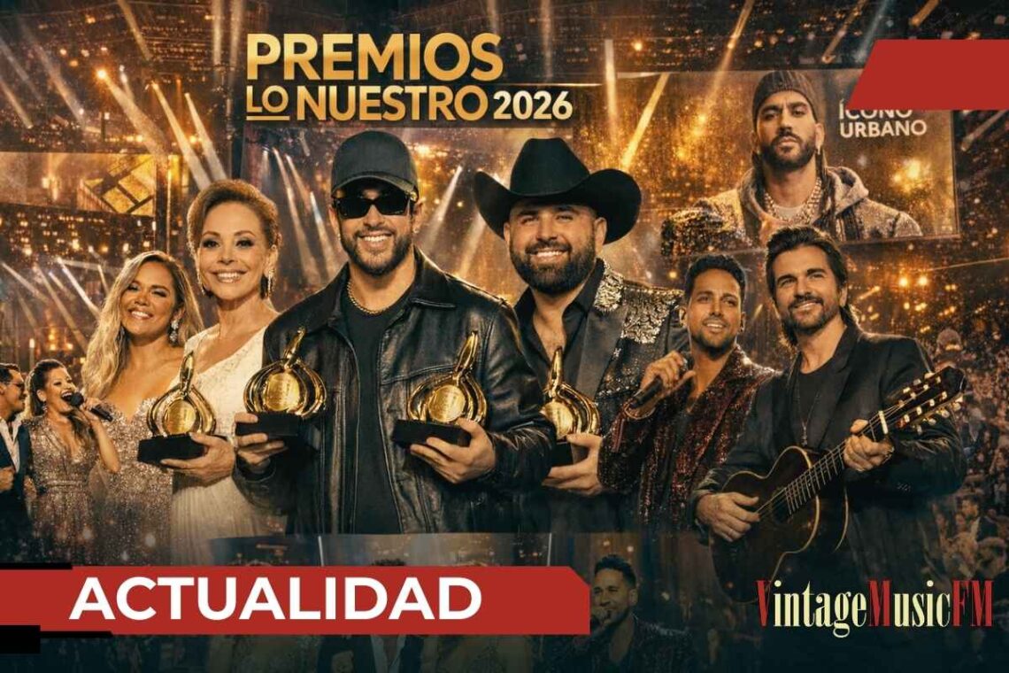 Brilla la música latina: Los Premios Lo Nuestro 2026 celebran a sus grandes estrellas