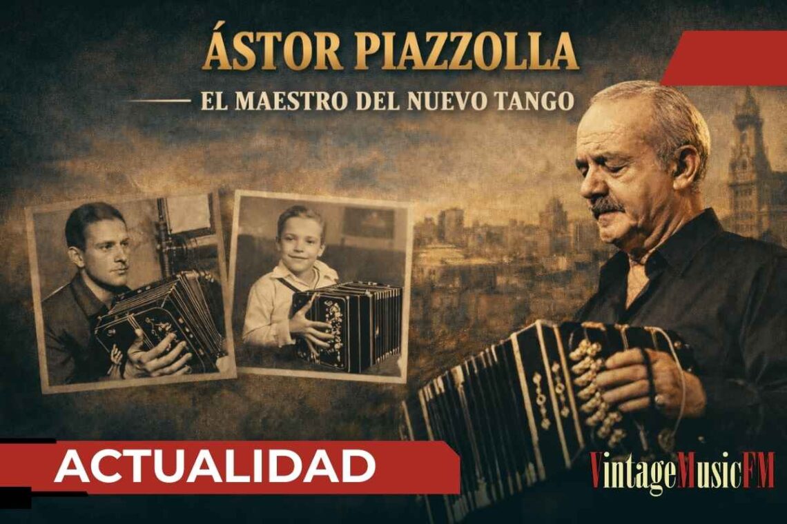 Nace Ástor Piazzolla, revolucionario del tango (11 de marzo de 1921)
