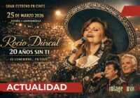 Rocío Dúrcal regresa a los cines con su concierto más emblemático en el 20º aniversario de su muerte