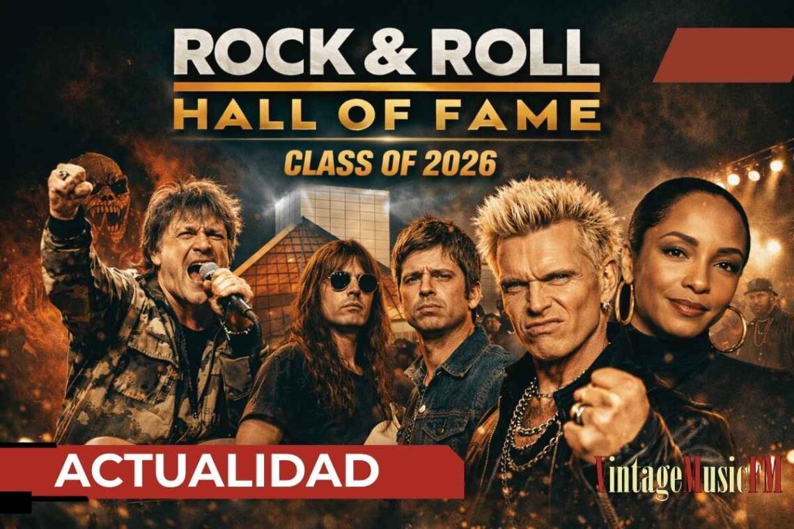 El Salón de la Fama del Rock & Roll anuncia su clase de 2026 con una mezcla histórica de géneros y generaciones