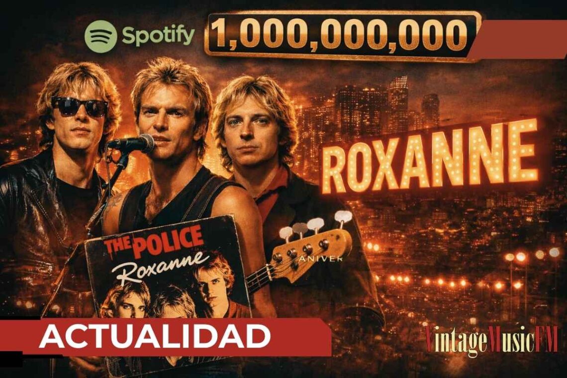 ‘Roxanne’, de The Police, supera los mil millones de reproducciones en Spotify y reafirma su estatus de clásico eterno