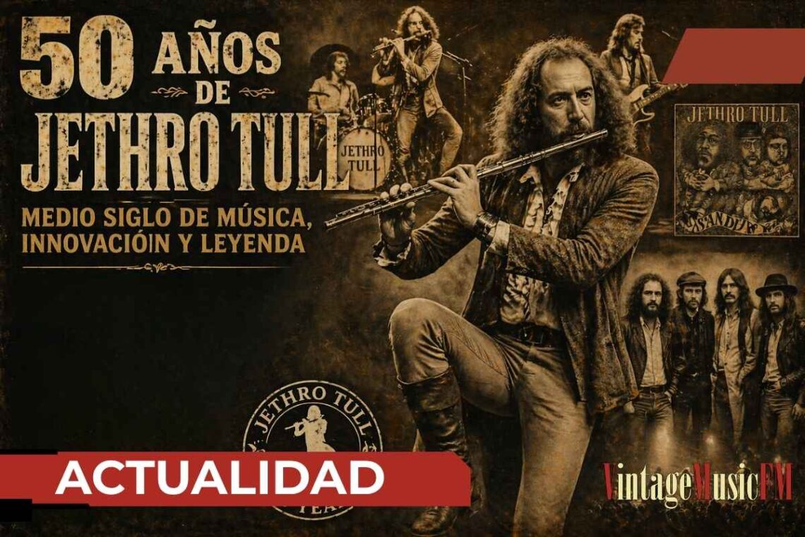 50 años de Jethro Tull: la banda que reinventó el rock desde la experimentación