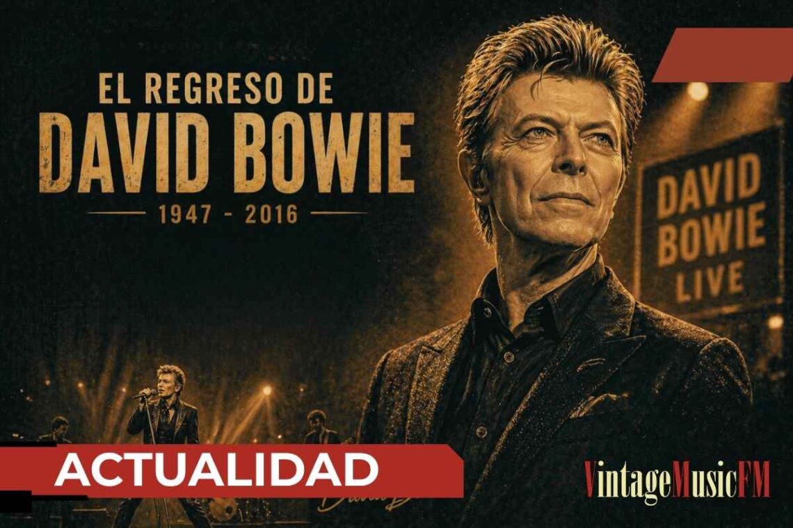 David Bowie regresa a los escenarios en un anuncio que sacude al mundo de la música