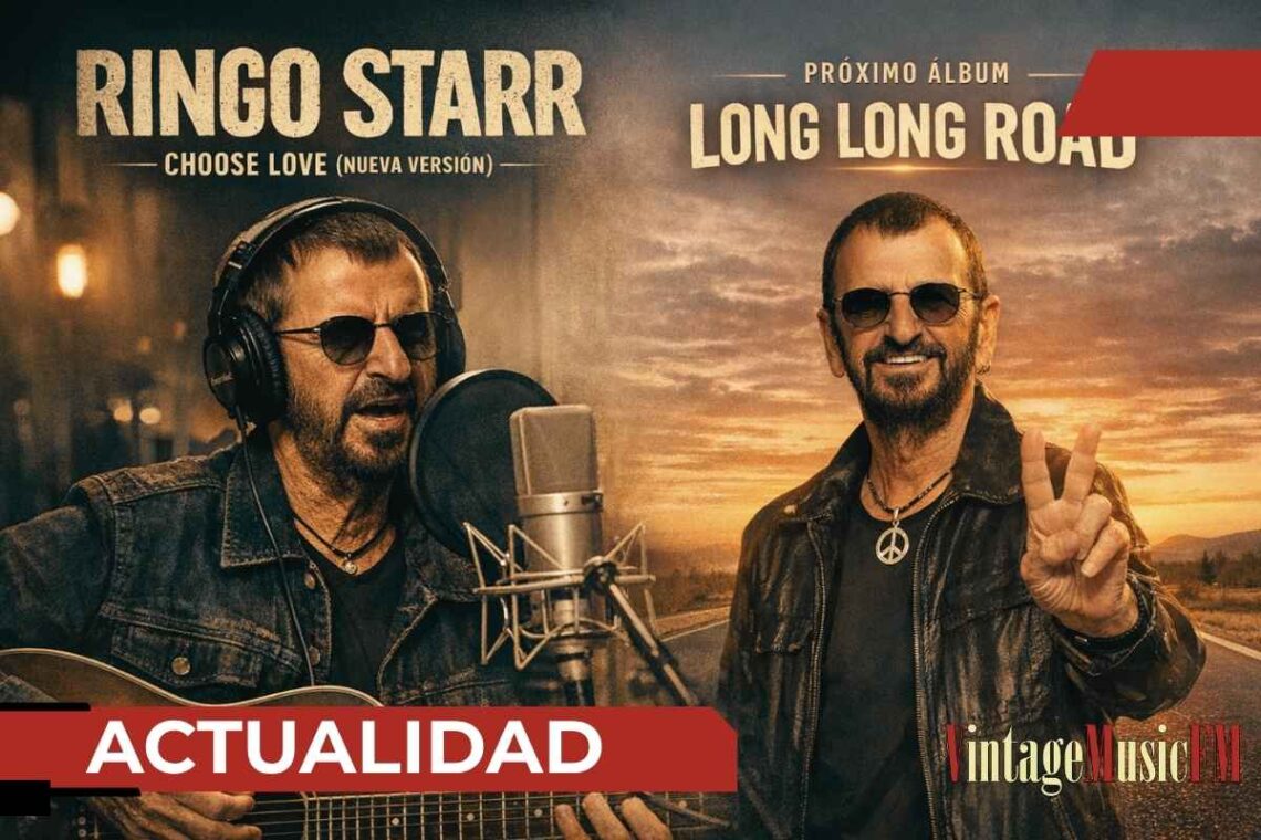 Ringo Starr reinterpreta Choose Love y avanza su nuevo álbum: Long Long Road