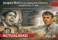Jacques Brel, la voz eterna de la chanson, cumpliría hoy 97 años