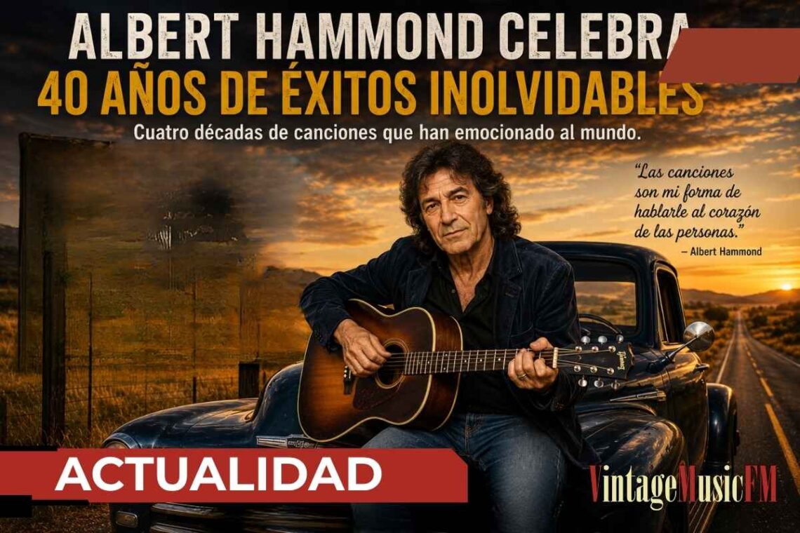 Albert Hammond, el compositor que puso banda sonora a varias generaciones, celebra su aniversario