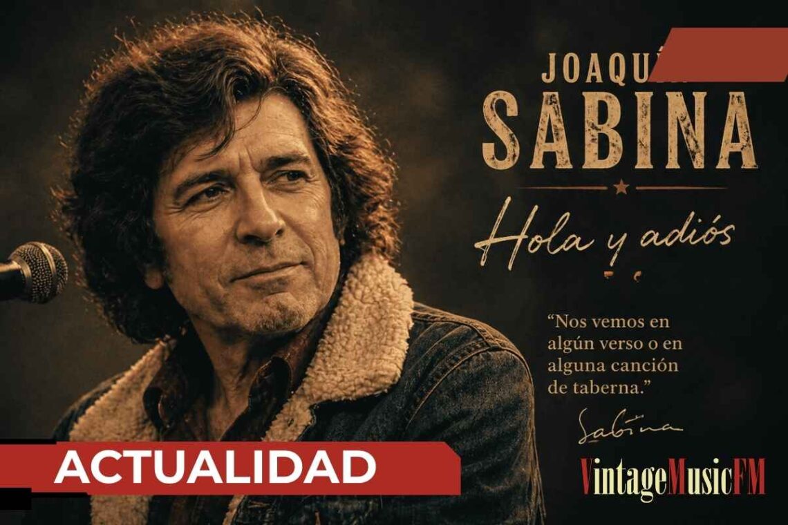 Joaquín Sabina se despide con “Hola y adiós”, su álbum en directo más emotivo