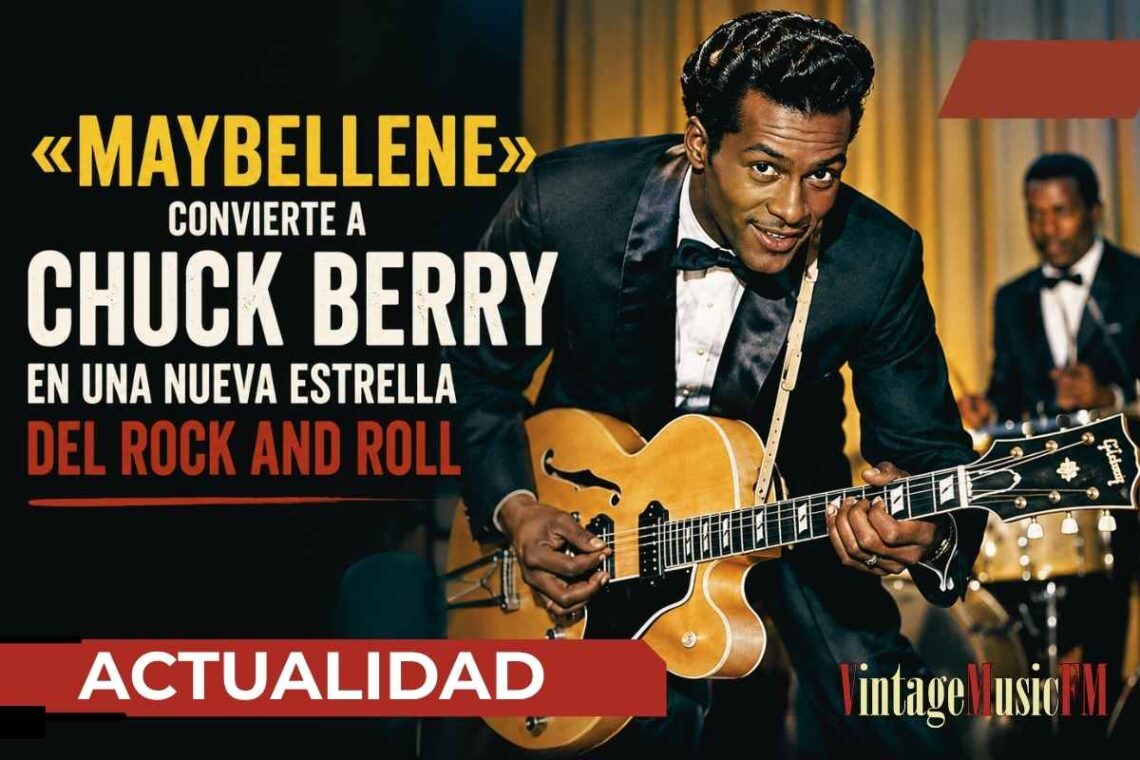 «Maybellene» convierte a Chuck Berry en una nueva estrella del rock and roll