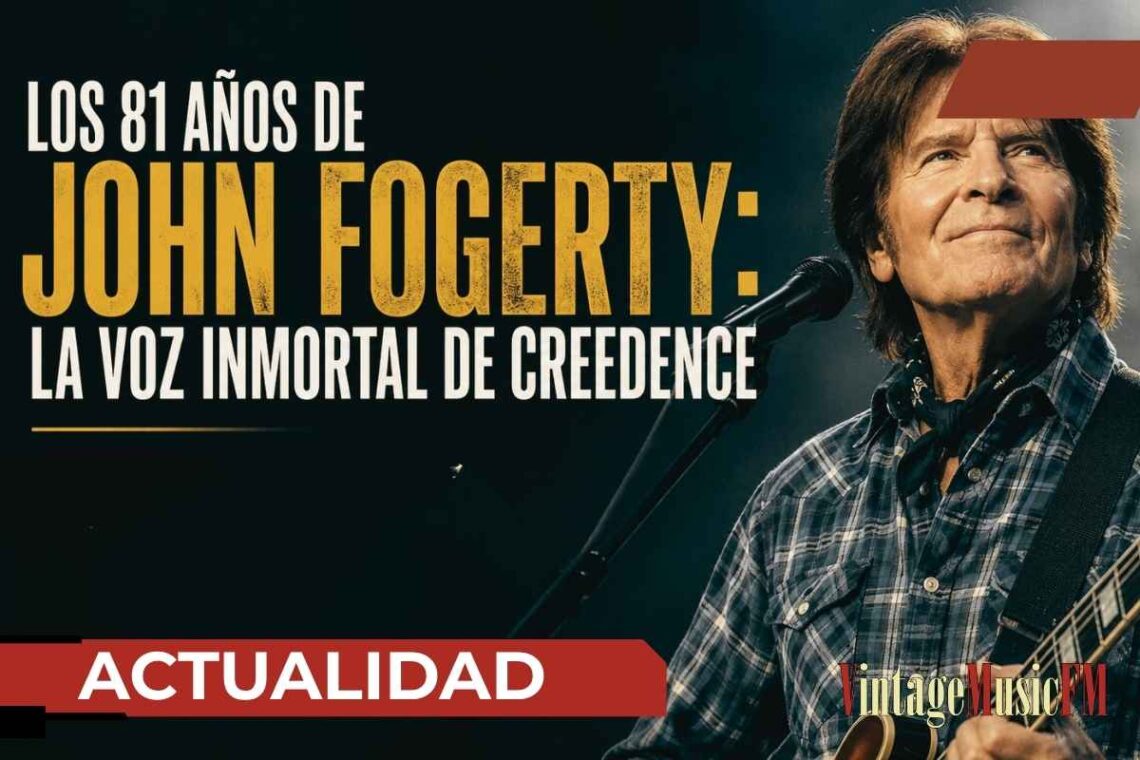 Los 81 años de John Fogerty: la voz inmortal de Creedence que sigue haciendo historia