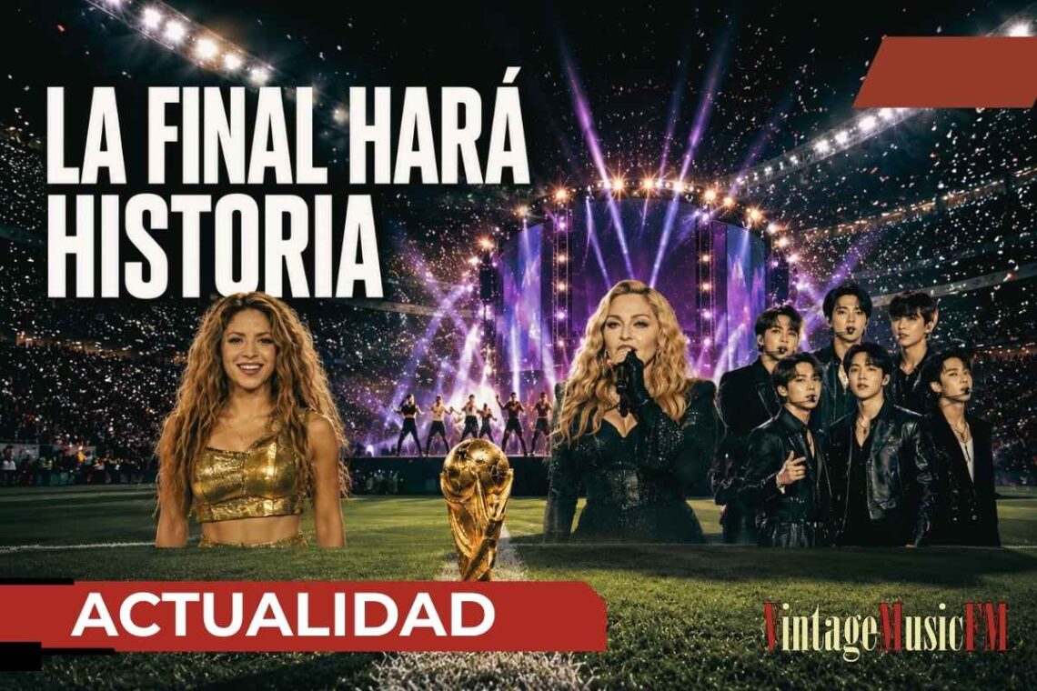 La final del Mundial 2026 hará historia con un gran espectáculo musical en el descanso