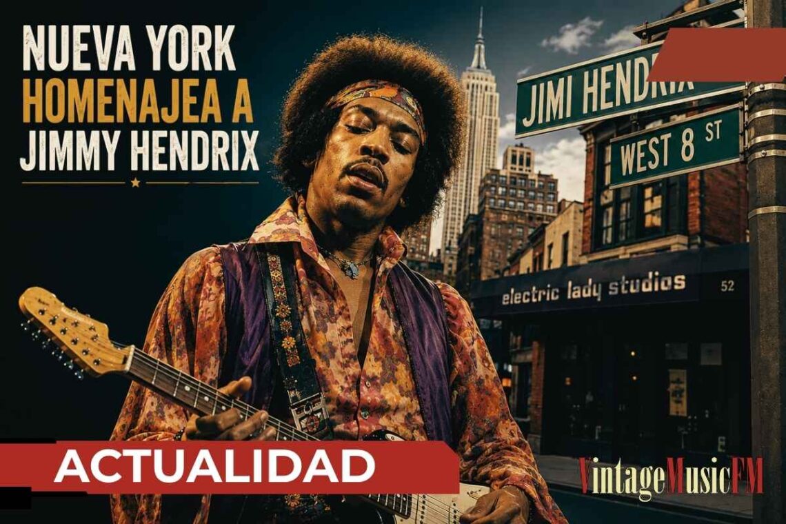 Nueva York inaugura el Paseo Jimi Hendrix y salda una deuda histórica con la leyenda de la guitarra