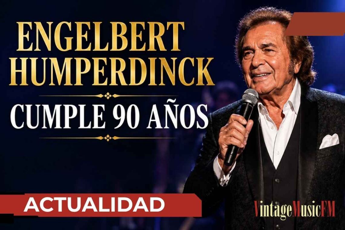 Engelbert Humperdinck cumple 90 años brillando sobre el escenario