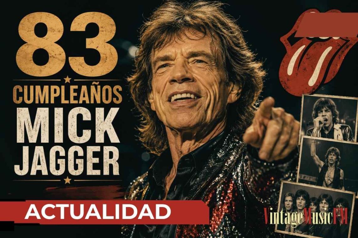 Mick Jagger cumple 83 años: la leyenda viva de The Rolling Stones