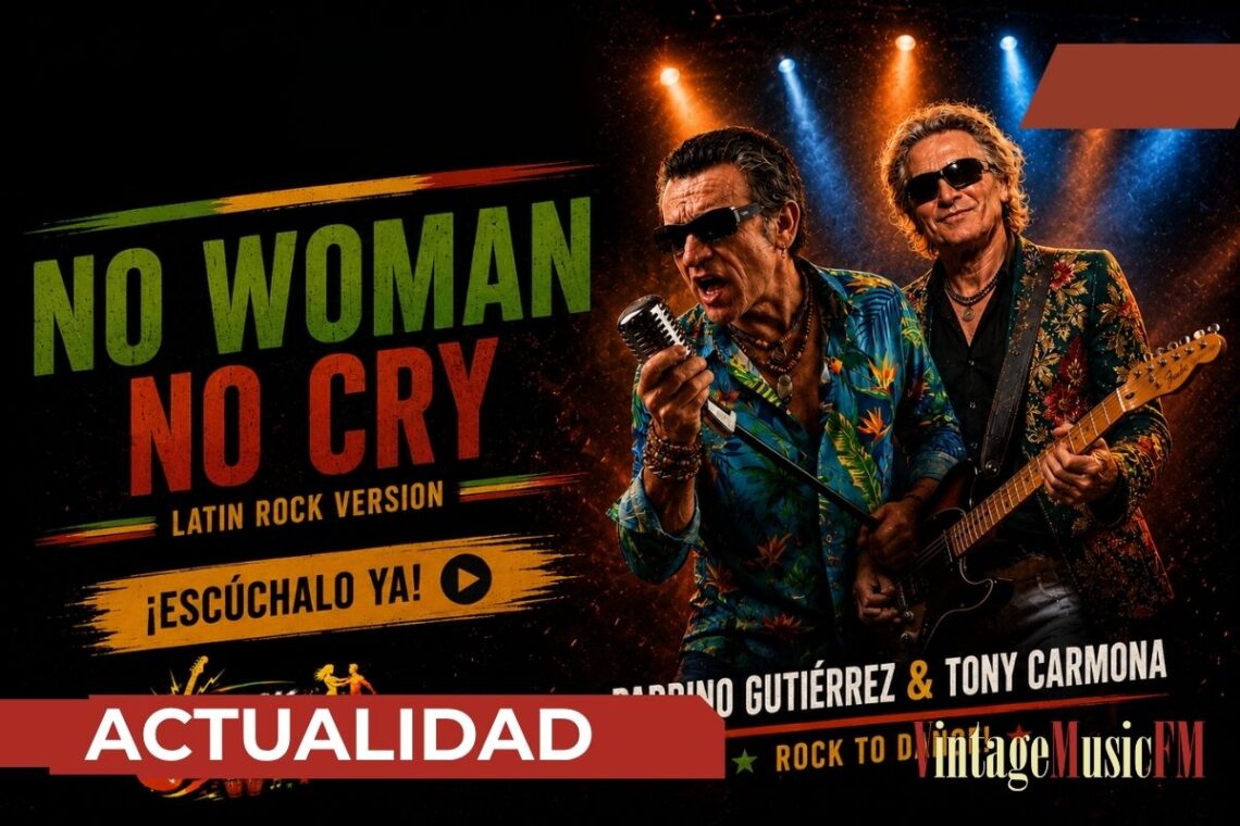 “No Woman No Cry” ya está disponible: Rock To Dance! arranca con Padrino Gutiérrez & Tony Carmona