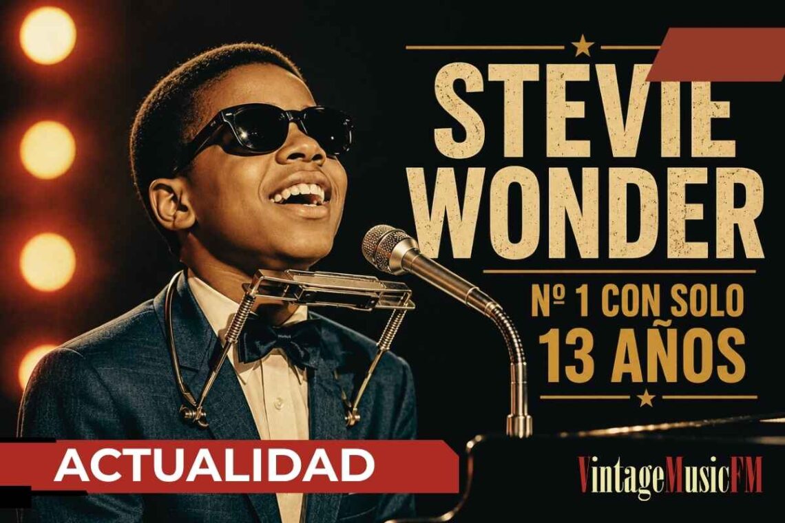 Stevie Wonder, el niño prodigio que conquistó Estados Unidos con solo 13 años