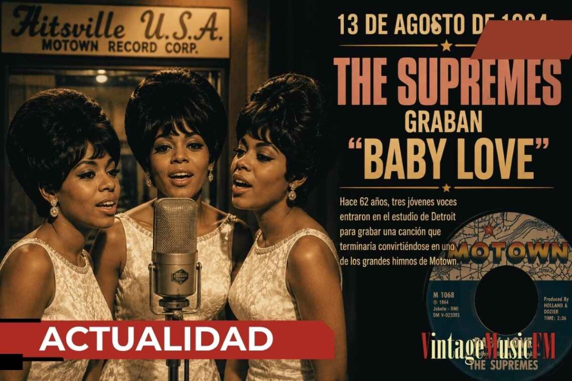 13 de agosto de 1964: The Supremes graban “Baby Love”, uno de los grandes himnos de Motown