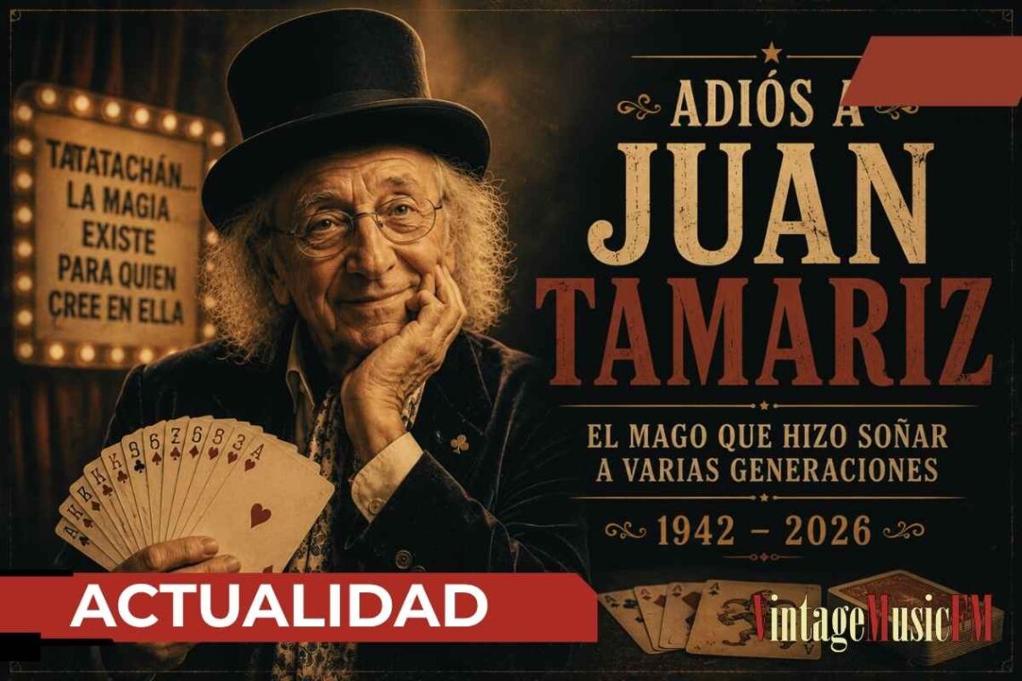 Muere Juan Tamariz a los 83 años: se apaga el mago que hizo soñar a varias generaciones