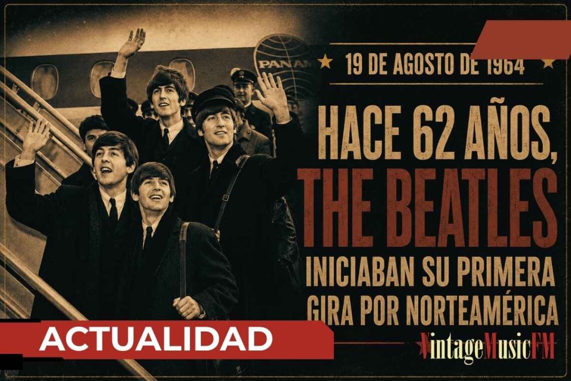 Hace 62 años, The Beatles iniciaban su primera gira por Norteamérica