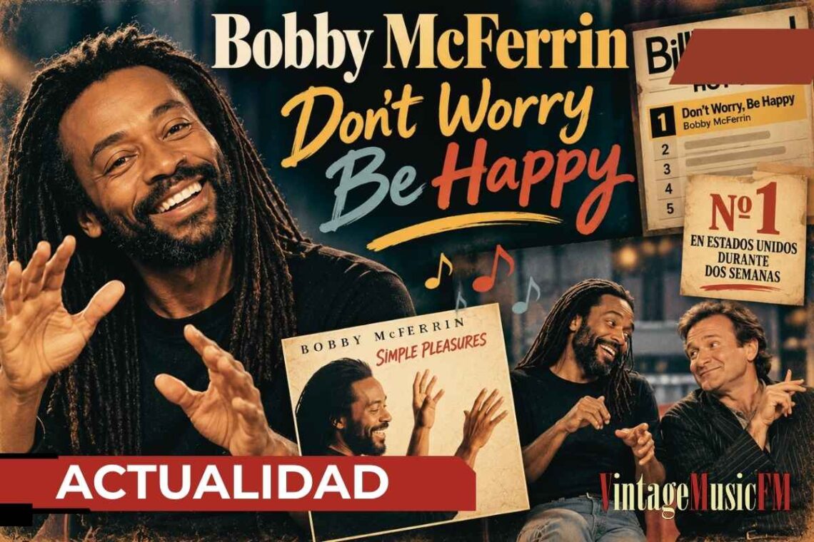“Don’t Worry, Be Happy”: cuando Bobby McFerrin llegó al número 1 sin utilizar un solo instrumento