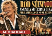 Rod Stewart anuncia su última gira: “No me retiro, pero será mi último tour de rock and roll”